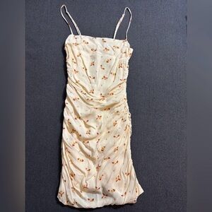 We Wore What XS floral mini dress